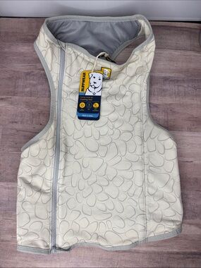 Ruffwear Swamp Cooler Zip- Cooling Dog Vest - L Graphite Gray - NWT
